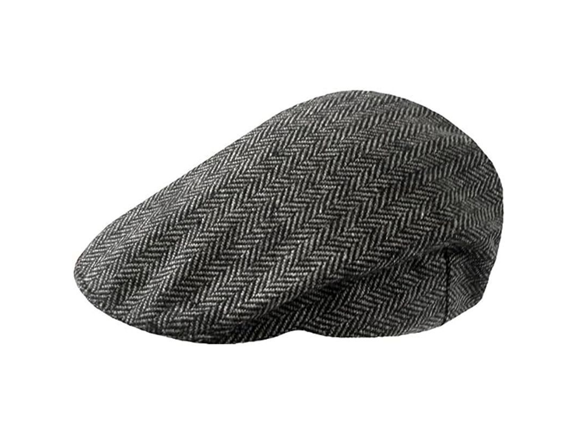 Gorras Planas De Tweed Para Hombre