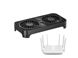 Base Refrigeradora Para Router Wifi Con Base De Refrigeración Amortiguadora |