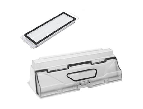 Caja de polvo para aspiradora robótica Xiaomi con accesorios de filtro