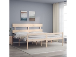 Cama De Matrimonio Para Personas Mayores Cabecero Madera Maciza