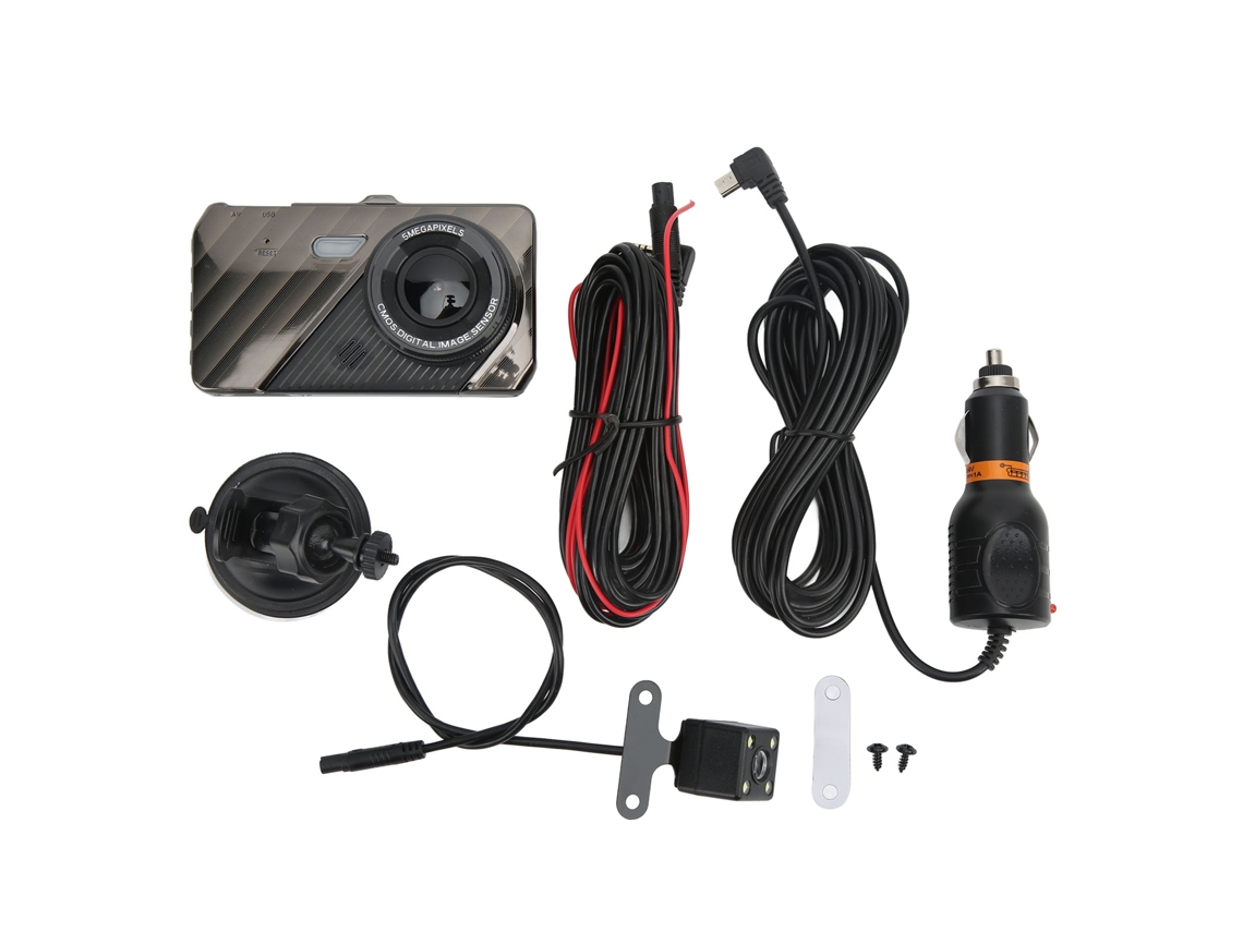 2026-grabador De Coche Con Cámara Delantera Y Trasera, Cámara De Auto Frontal Y Trasera, Dash Cam Dual Para Coche