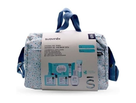 Set de Regalo para Bebé Suavinex Bolso Azul (6 Piezas)