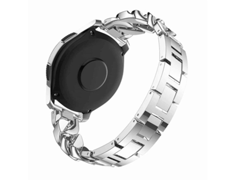 Correa de metal decoración de diamantes de imitación para Samsung Galaxy Watch 4 40mm/44mm/ Watch 4 Classic 42mm/Watch 5 40mm/44mm/Watch 5 Pro 45mm...