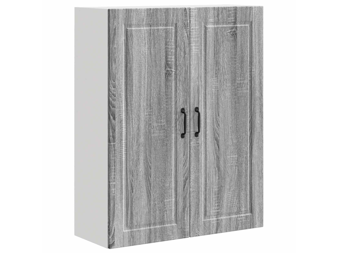Mueble de cocina con estante, gris Sonoma y MAISON EXCLUSIVE, 80x31x100 cm