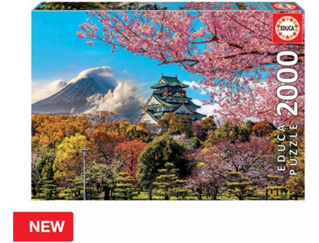 Puzzle EDUCA 2000 Castillo de Osaka (Edad Mínima: 12 Años - 2000 Piezas)