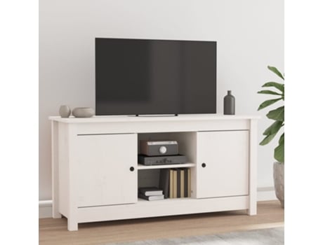 Mueble De Tv VIDAXL Blanco Madera (103x36.5x52 cm)