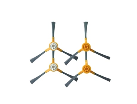 pares de cepillo lateral de Robot aspirador para Ikohs Netbot S15 repuestos de aspiradora robótica Accesorios