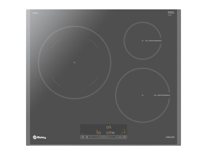 Placa de Inducción BALAY 3EB965AU (Eléctrica - 59.2 cm - Gris)