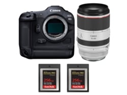 Canon Eos R3 + Rf 70-200mm F/2.8 L Is Usm + 2 Sandisk 256gb Extreme Pro Cfexpress Type B + Ebook “20 Consejos Para Fotos Que Impactan”