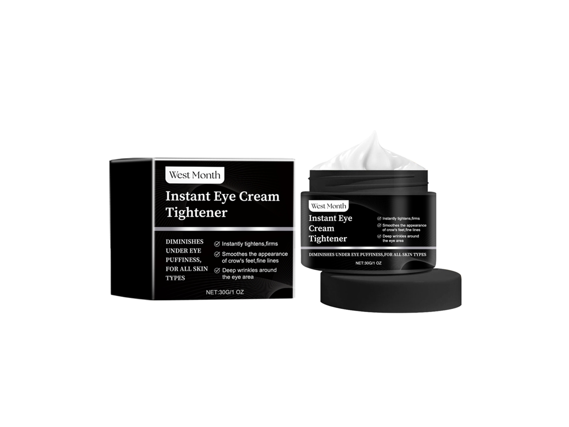 Crema antiarrugas para el contorno de ojos para una mirada más joven y fortalecedora.