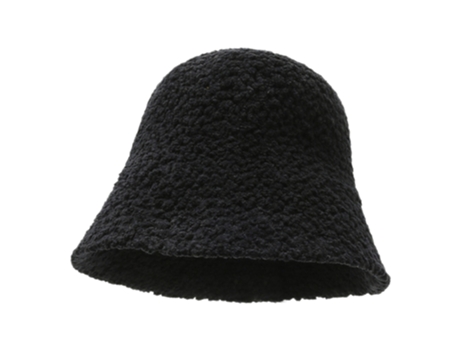 Sombrero De Sol Cálido De Pescador - Sombrero De Olla De Lana De Grano - Negro Sombrero De Sol Cálido De Pescador - Sombrero De Olla De Lana De Gra...