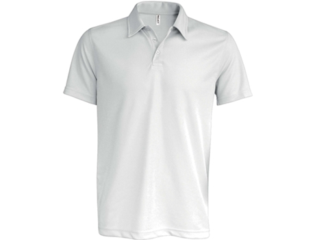 Polo para Hombre PROACT (S - Branco)