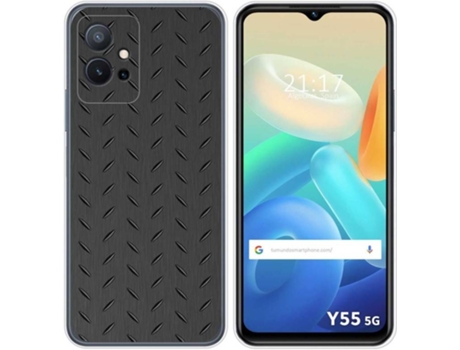 Carcasa para Vivo Y55 5G TUMUNDOSMARTPHONE Dibujos Metal Multicolor
