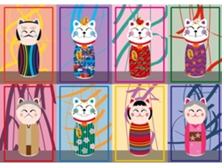 Yazz Maneki Kokeshi Rompecabezas, 1000 Piezas