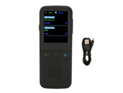 Traductor de voz inteligente para 138 idiomas, pantalla táctil de 2,4", wifi portátil, luz dorada