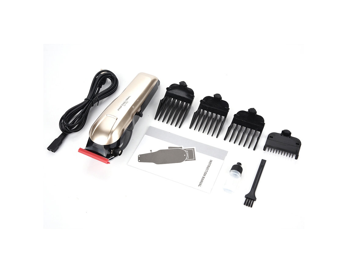 Máquina de Cortar Cabelo Elétrica Profissional Recarregável USB 2026 - Ferramenta de Cabeleireiro