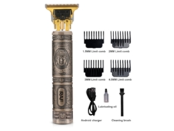 Cortapelos multifuncional, equipado con cabezales de tijera para cortar y recortar el cabello, motor sin escobillas con enchufe. MDUG
