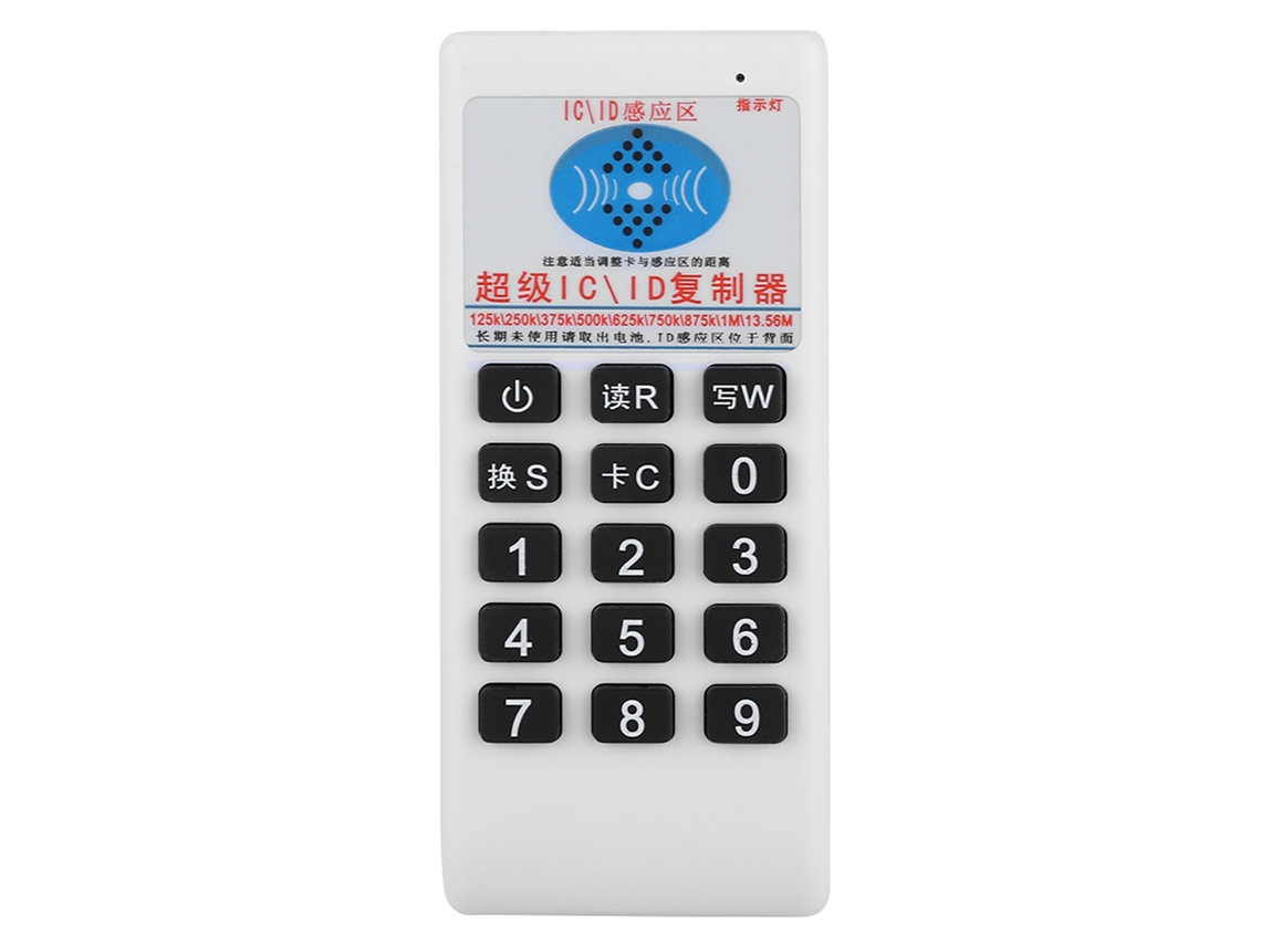 Lector Escritor Rfid Portátil Para Tarjetas Ic/id Copiador Duplicador 125khz 13.56mhz