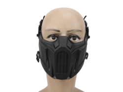 Protector Facial Cs Media Cara Transpirable Resistente Para Gaming Y Cosplay Equipo Exterior