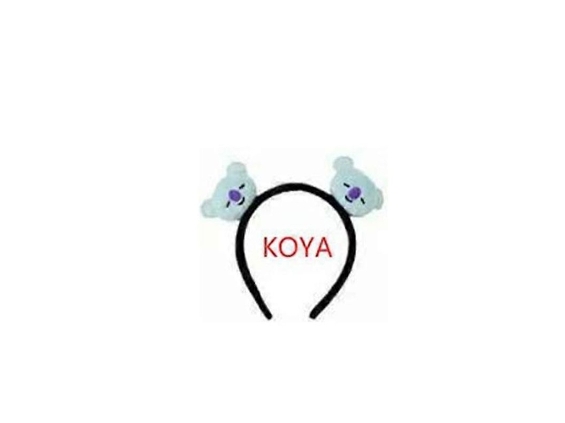 Lindo Accesorio Para El Cabello De Peluche Con Forma De Diadema De Dibujos Animados En 3d De Bts, Regalo Para Niños.