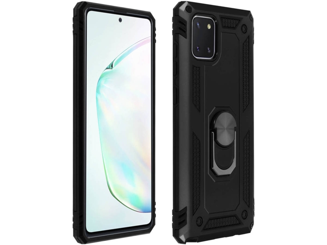 Carcasa Samsung Galaxy Note 10 Lite AVIZAR Anillo Negro