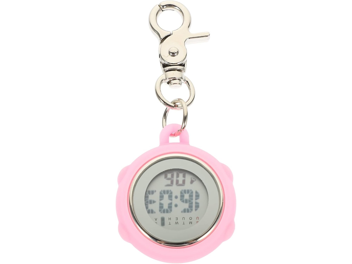 Llavero Reloj Bolsillo Enfermeras Movimiento Precisión Diseño Simple Elegante Rosa Día