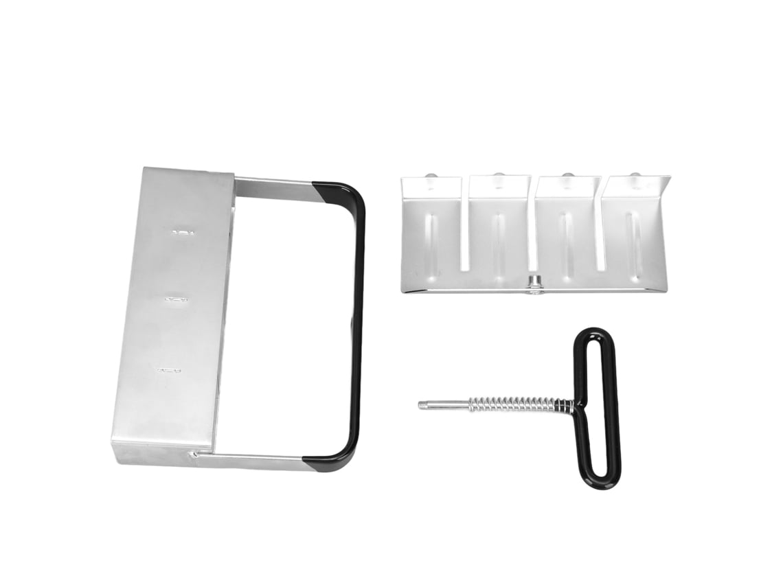 Bloqueador De Suelo Manual Cuádruple Con Mango Ergonómico Para Plantar Semillas Y Estacas.