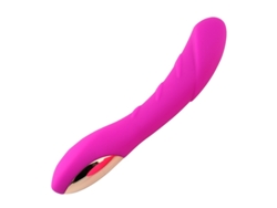 Vibrador De Silicona Recargable Usb De 12 Modos Para Mujer (prpura)