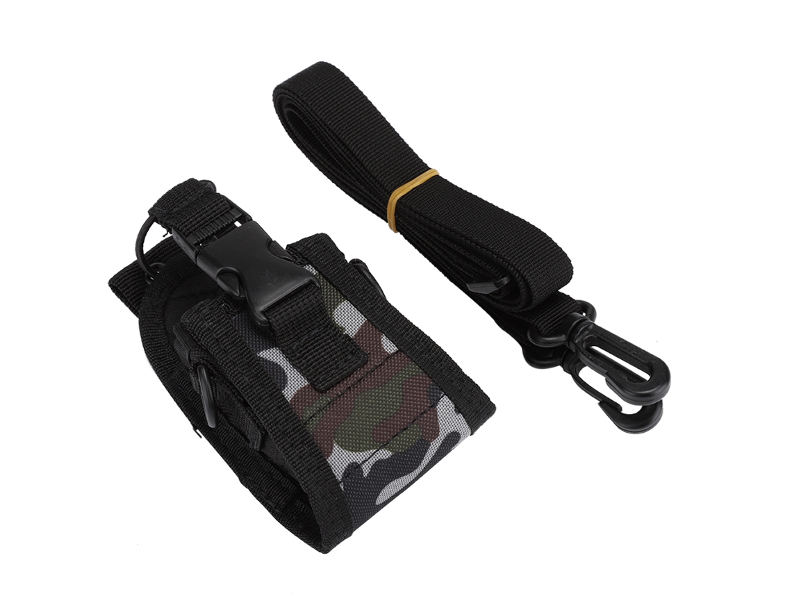 Estuche para radio walkie-talkie con cinturón y protección