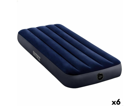 Colchón Hinchable Intex CLASSIC DOWNY 76 x 25 x 191 cm (6 Unidades)