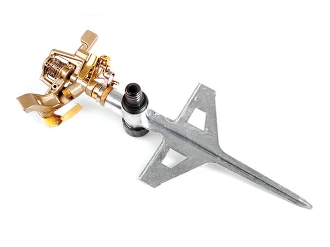Impulso Profesional Metal Spike Garden Rociador Compatible Con Hozelock