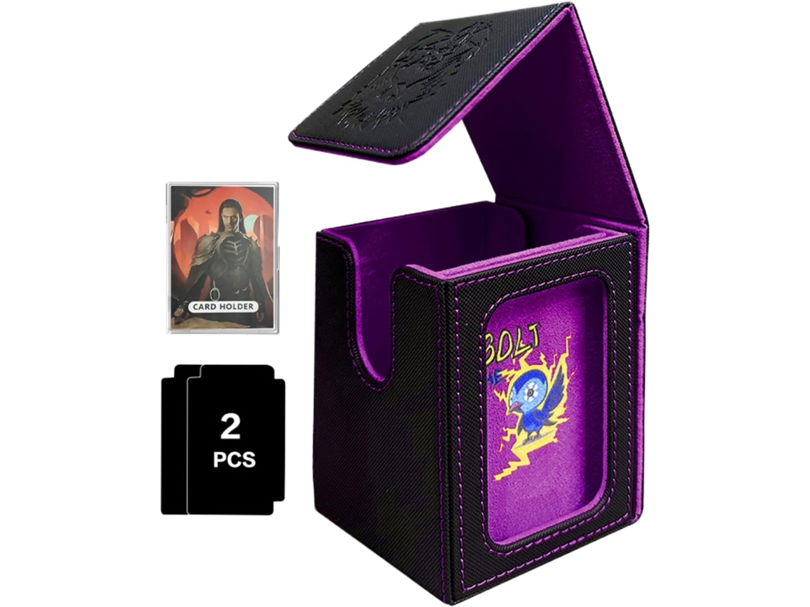 Boîtier Pour Cartes À Collectionner,organizador De Cartes 100 | Organizador de gran capacidad | Noche Gokoco