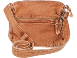 Bolso Tote De Lona, Bolso De Hombro Informal Para Mujer Con Cremallera, Bolso Grande