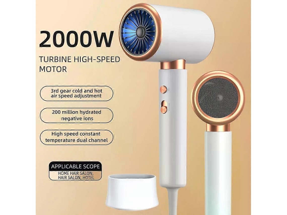 Secador de pelo iónico profesional de alta velocidad con motor de 2000 W y iones negativos, envío gratuito Ly Ebike