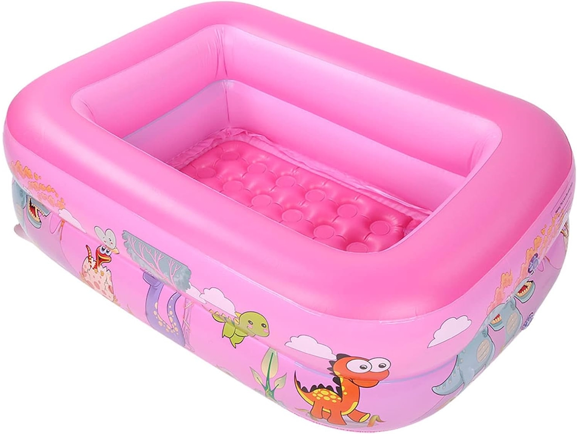 Piscina Inflable Niños Animados, Plegable Interior Exterior, Entretenimiento Familiar, Material