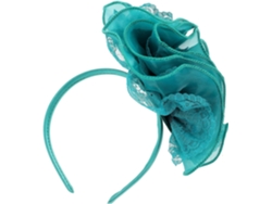 Diadema Floral De Encaje Verde, Accesorios Para El Cabello De Novia, Diadema Grande