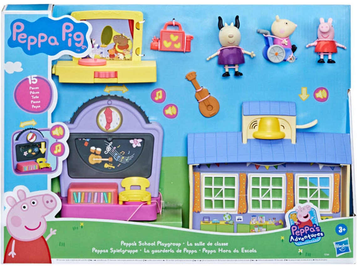 Juego Educativo PEPPA PIG Pep Peppas School Playgroup Playset (Edad Mínima: 3 Años - 7,3 x 45,7 x 33 cm)