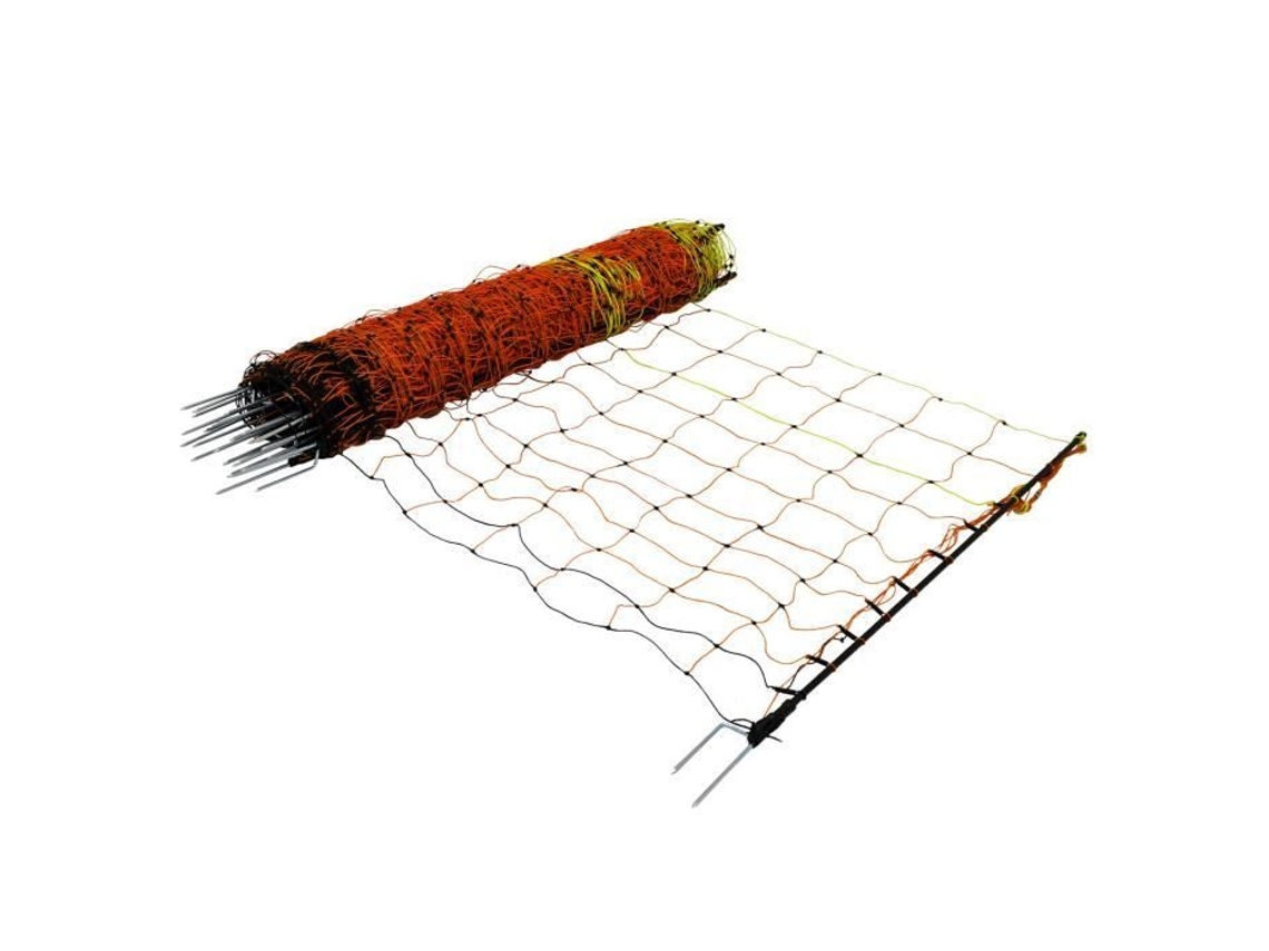 Red Eléctrica Para Aves De Corral Unos 50M Con Estacas Red Para Pollos 120Cm De Alto MONSTERSHOP