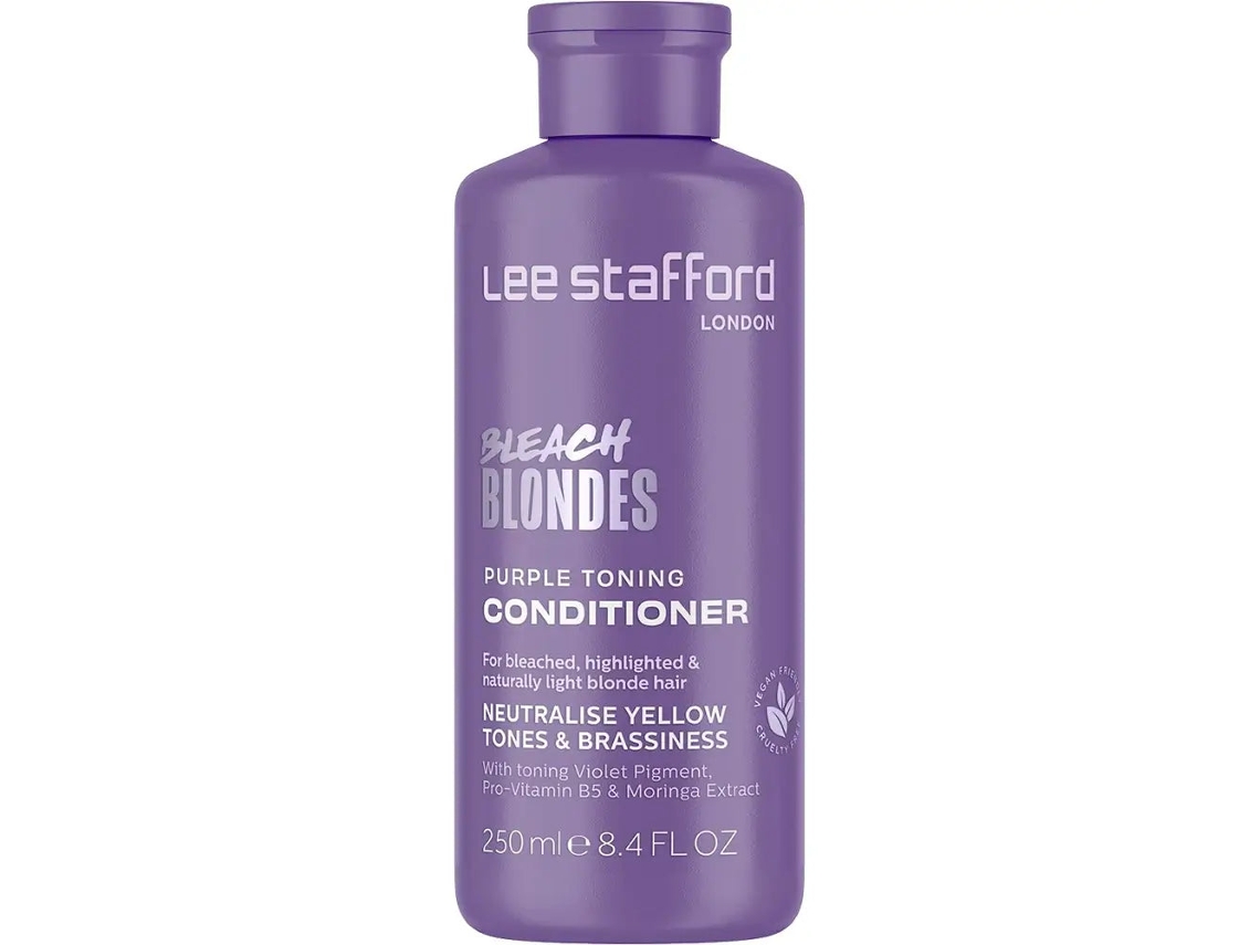 Lee Stafford Bleach Blondes Balm Acondicionador Violeta 250 Ml