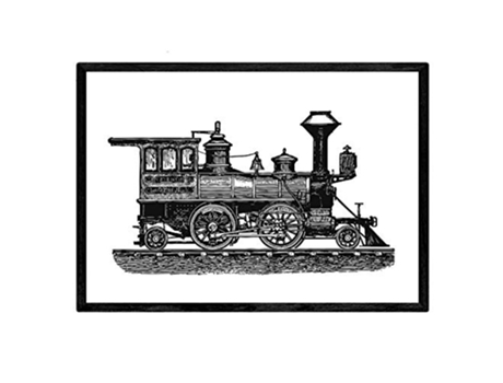 Nacnic Lámina NACNIC de Locomotora (A3)