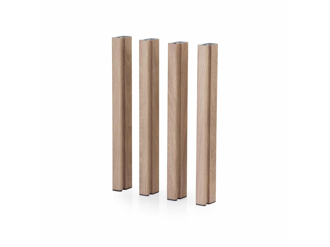 Pernas de Alumínio Efeito de Madeira para MONDUM Mediterrâneo MONDUM H75 Cm