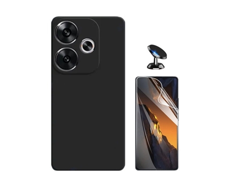 Protector de Pantalla Full Cover Frente Carro para Xiaomi Xiaomi Poco F6 PHONECARE Negro