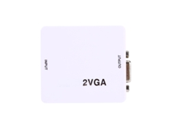 Convertidor mini HDMI a VGA (1080p, con cable USB)
