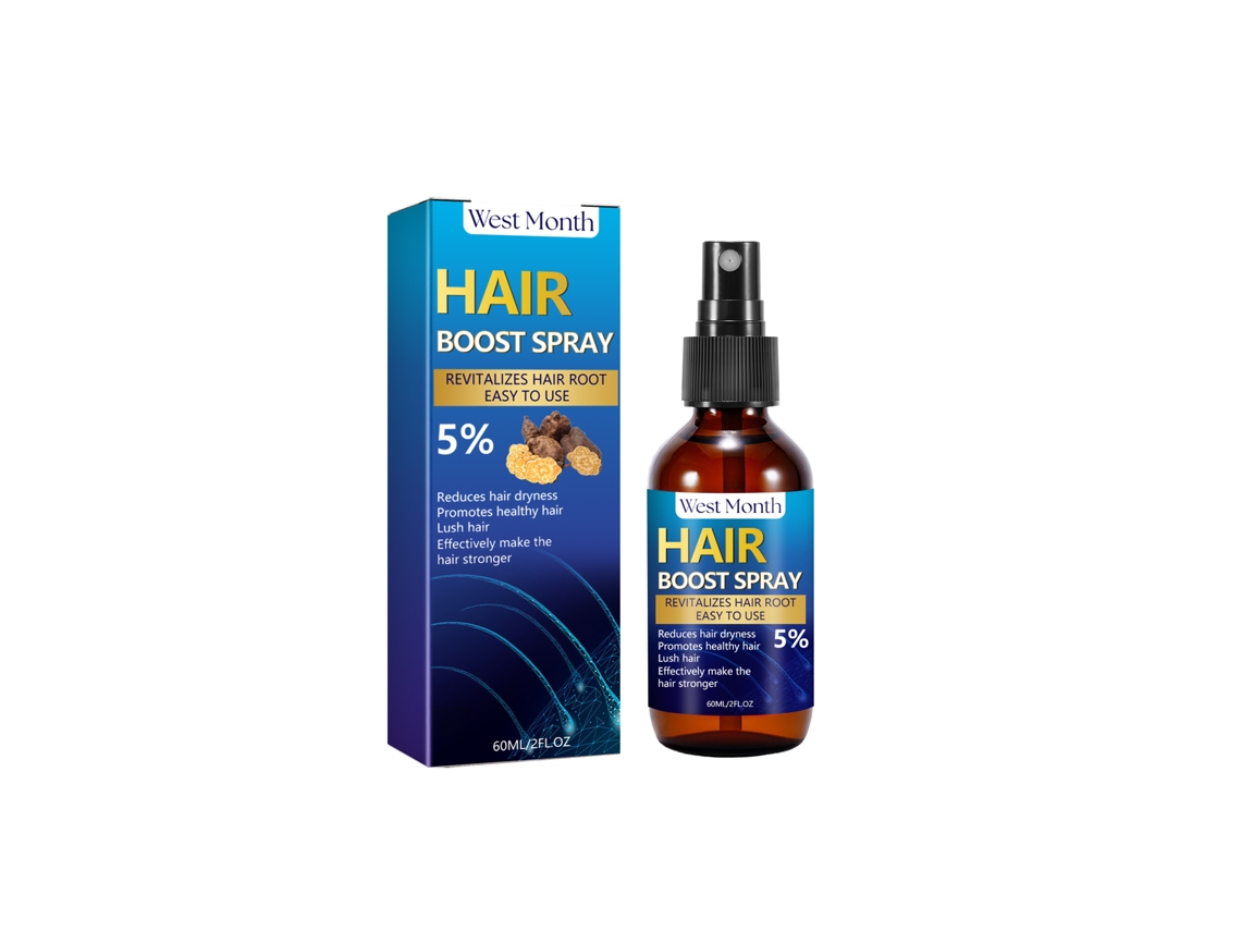 Spray eficaz y de acción rápida para el crecimiento del cabello.