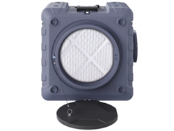 Purificador de aire Succebuy con máquina de aire negativo apilable de 3 etapas, 800 CFM
