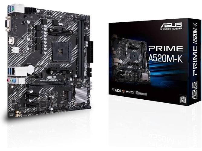 MOTHERBOARD ASUS PRIME A520M-K