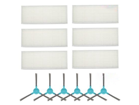 Filtro Hepa de Cepillo Lateral para Cecotec Conga 1290 1390 Robot repuestos de aspiradora