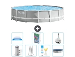Intex Piscina Prism Frame Redonda - 457x107 Cm - 8-peças S616