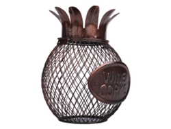 Soporte Para Corchos De Vino Con Forma De Piña De Tooarts, Escultura Decorativa De Metal Hecha A Mano.