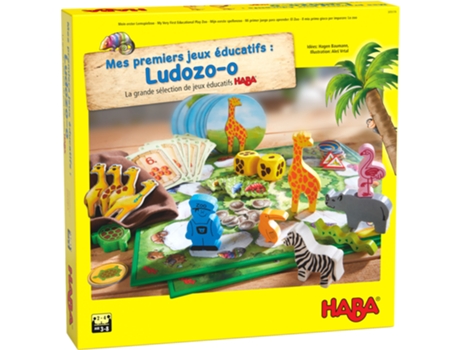 Jogo de Mesa HABA My Very First Educational Play Zoo (3 Anos)